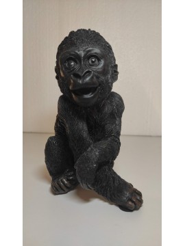 Gorille / Singe bébé hauteur 16 cm
