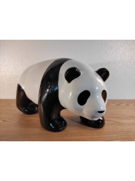 Panda en résine L 32 cm